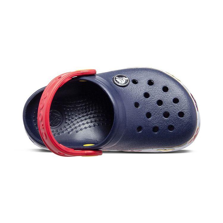 Crocs Fun Academy Mickey Cool Flash Beach Clogs Kids Footwear Deep-Blue 204994-410