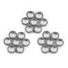 30 Pcs Thin Wall Bearing 6700ZZ 10x15x4mm Low Noise Double Shielded Small Bearings