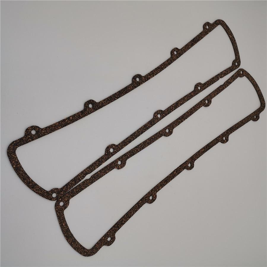 2Pcs Valve Cover Gasket For 64-90 Oldsmobile 260 307 330 350 400 403 425 455 V8s