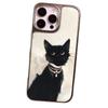 Extravagant cat is suitable for Apple IPhone16/17pro mobile phone case 14 matte PC13 premium 12 female 15 hard case