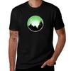 Nature Awaits Mountains Tshirt Utility Work Short Sleeve Top Tshirt