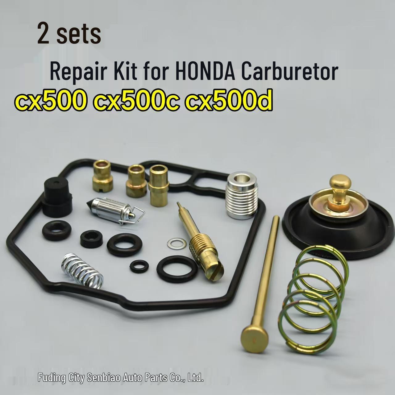 

Honda CX500 Carburetor Repair Kit (2 Sets) Fits OEM Specifications