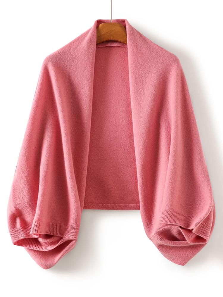 100% Wool Women Shawl Wrap Scarf Two Purposes Knitted Spring Accessories Cape Casual Soft Scarves Warm Cozy Fashion Mantles