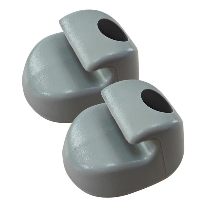 

2Pcs Sun Shade Clip S161023-661 For Large Trucks Gray Interior Strong PC ABS Component Easy Assembly No Tool Needed 1