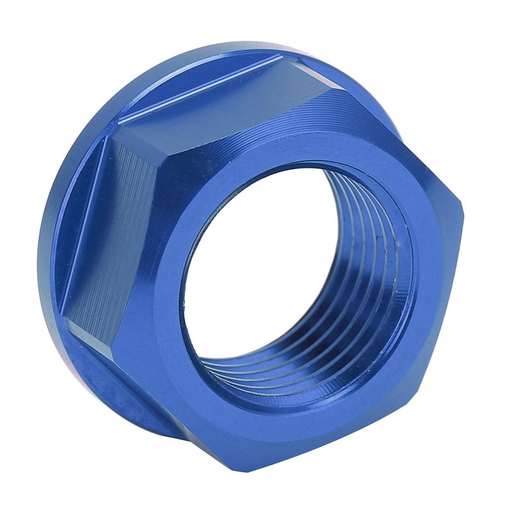 Motorcycle Front Wheel Axle Screw Nut M16x1.5 Replacement for CRF250R CRF450R CRF250RXBlue