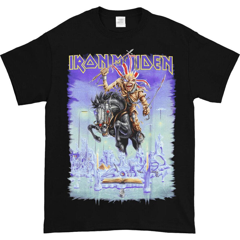 

Черная футболка унисекс Iron Maiden The Trooper 2014