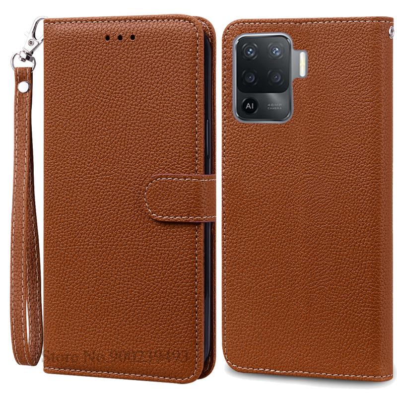 Pouzdro Reno5 Lite Pro OPPO Reno 5 Lite Pouzdro Peněženka Flipový Kryt Pro Reno5 F/Reno5 Z Pouzdro na Telefon Pro Reno 5F 5Z 5lite Kryt Fundas