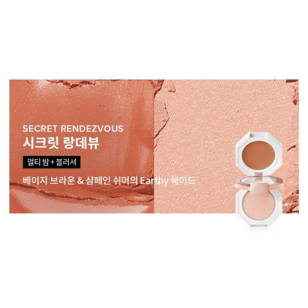 Dear dahlia Blusher Dual Palette 02 Secret Rendezvous