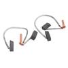 2pcs Motor Brush Kit 1017946 Club Car Accessories for G8 G9 G14 G16 Electric 36 48volt GE 1994‑up