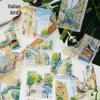 Yi Niao Ladder Theme Scenery Sticker Pack: 15 Sheets, 6 Styles