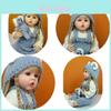 Cute Reborn Doll 55cm Soft Silicone Standing And Sitting For Girls Children's Toy Washable Baby