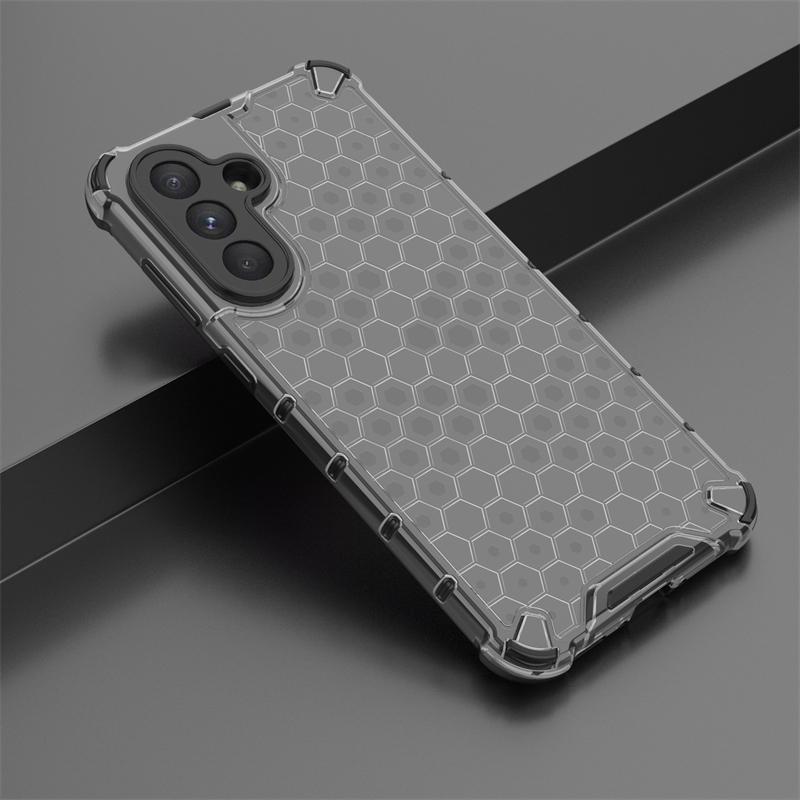 Shockproof Transparent Case For Samsung Galaxy Quantum 6 Honeycomb Armor Case Samsung Quantum 6 Case Cover For Samsung Quantum 6