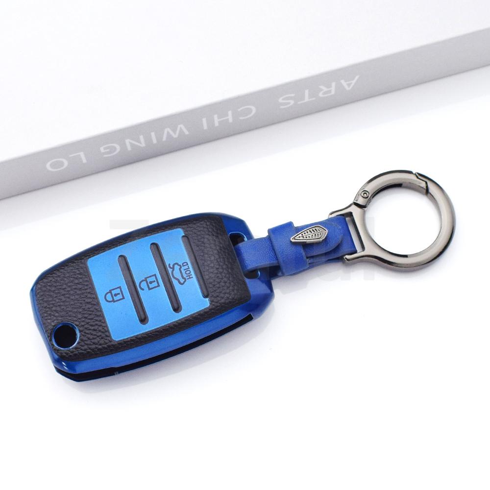 3 Buttons Shell Fob For Kia Rio 3 K2 Ceed Cerato K3 K5 Sorento Sportage Soul K4 Picanto Optima Forte Stinger Car Key Case Cover