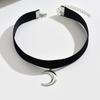 Hot-selling Choker Collar Combination Gothic Dark Wind Short Pendant Multi-layer Necklace Stacked Necklace