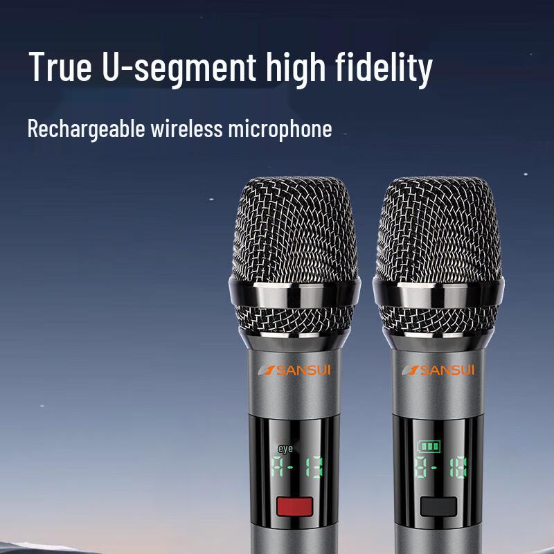 Sansui Q129 Portable KTV Bluetooth Speaker System