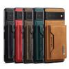 Detachable Magnetic Wallet Leather Case for Google Pixel 8 Pro 7 6 Pro Pixel 7A 6A 2 In 1 Card Pocket Coin Stand Phone Bag