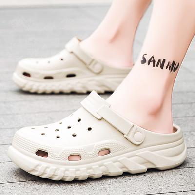 Sommer Herren Clogs Sandalen Plateau Hausschuhe Herren Freizeit Pantoletten Strandschuhe Haus Gartenschuhe Outdoor Sandalen Freizeitschuhe