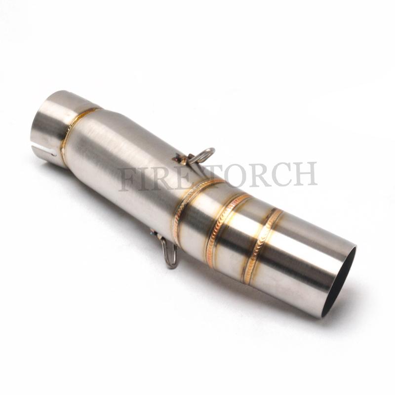 

Slip On For Yamaha Tenere700 Tenere 700 Motorcycle Exhaust Muffled Silencer Escape Stainless Steel Connection Middle Link Pipe