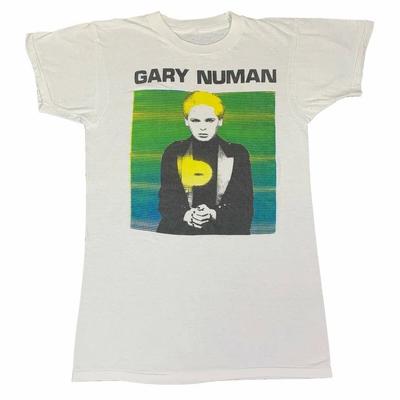 Gary Numan Męska Biała Koszulka z Krótkim Rękawem S do 5XL BL1610 Unisex