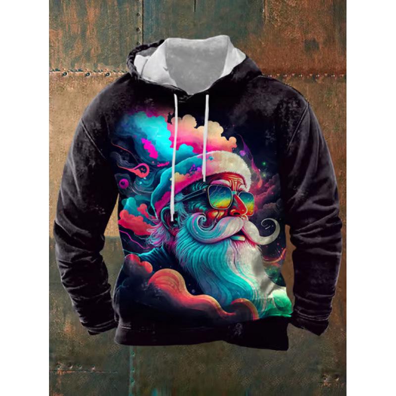 2025 Men's Autumn/Winter Casual Christmas Hoodie