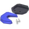Honda PCX125 PCX150 PCX 125 Ikiz CNC Kütük Alüminyum Kickstand Ayak Plakası Yan Stand Uzatma Pedi Büyüt