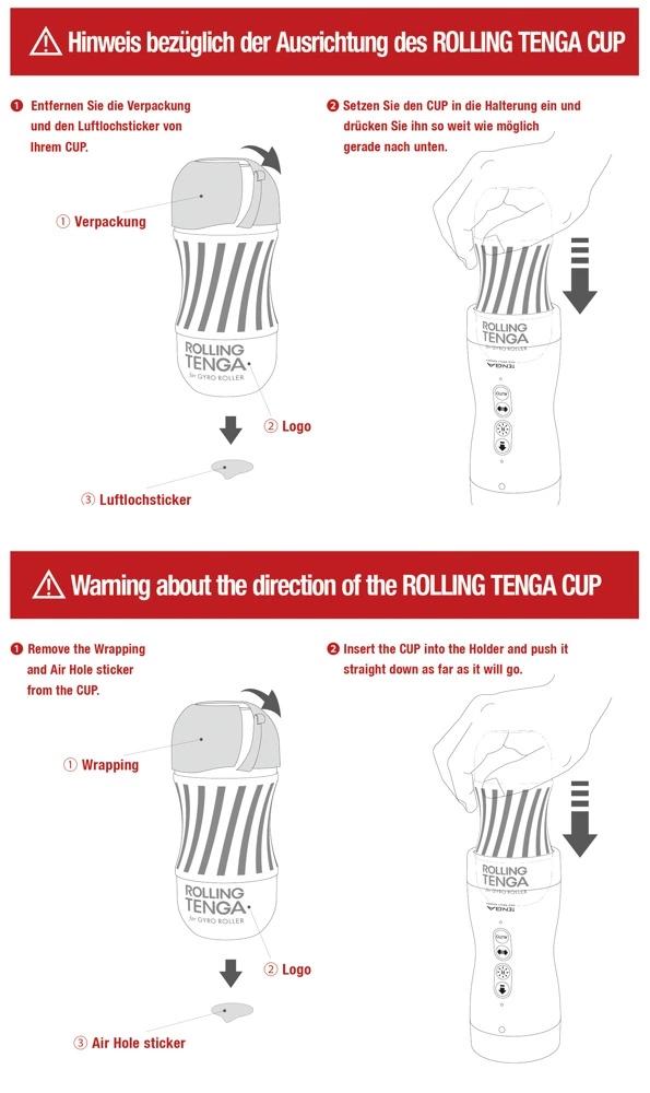 Tenga - Automatic Vacuum Gyro Roller Masturbator