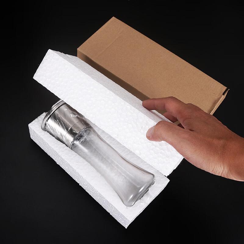 ZhiZhou Tall Glass Pepper Grinder Set