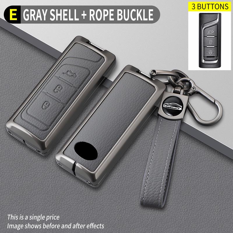 Key Cover for 23/24 GAC Trumpchi M8, Master E9MAX - High-End Buckle Shell for Men and Women.