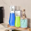 Glass Oil Dispenser with 304 Stainless Steel Spout No Drip Dust Proof Cover for Soy Sauce Vinegar Sesame Oil Kitchen