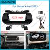 12.3 Inch Car Frame Fascia Adapter Canbus Box Decoder Android Radio Dash Fitting Panel Kit For Nissan X-trail 2023