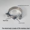 304 Stainless Steel European Style Hose Clamps