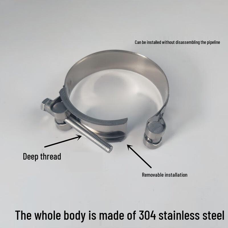 304 Stainless Steel European Style Hose Clamps