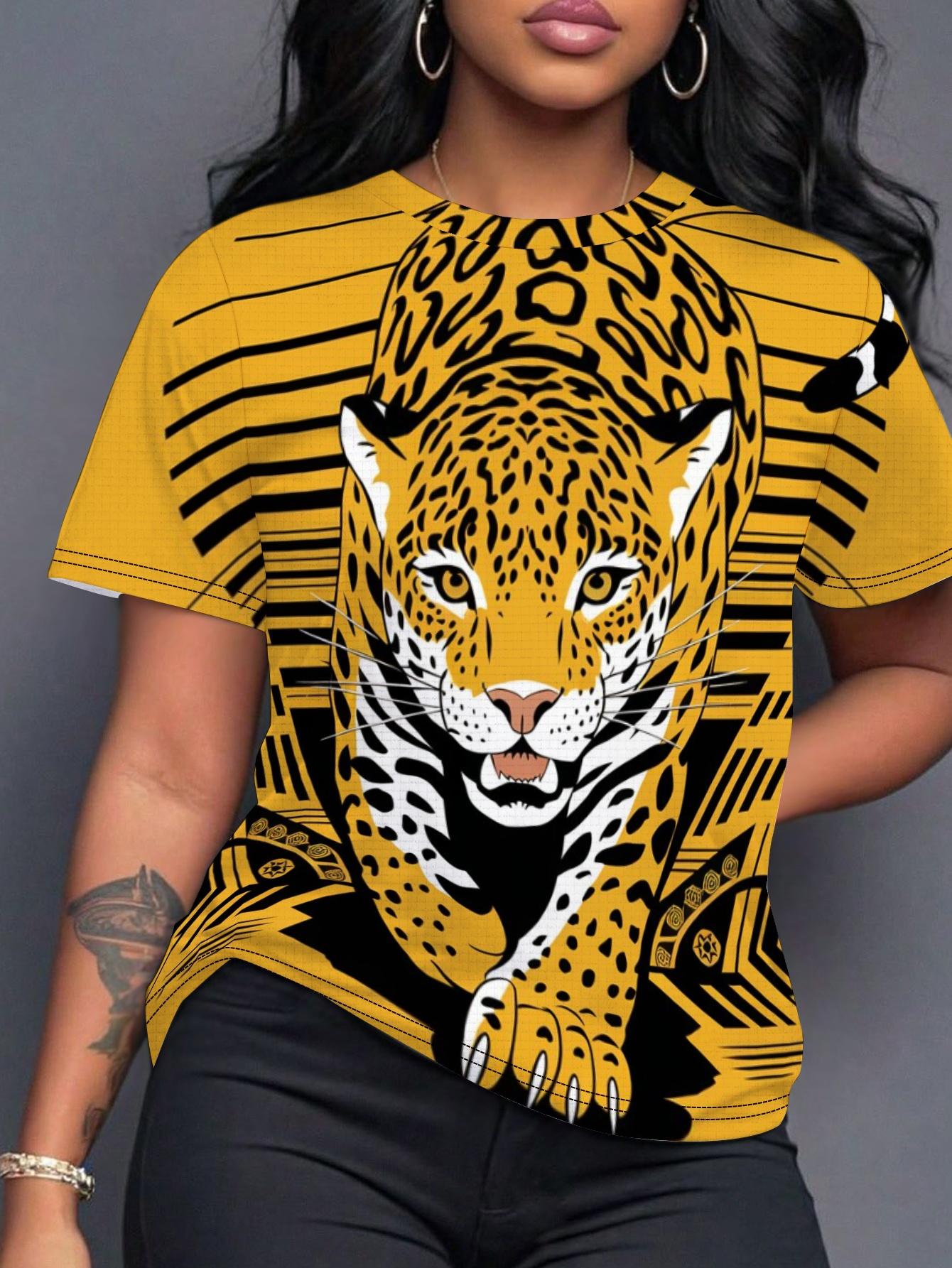 

for JAGUAR Tribal Geometric Power Women s T-shirt Digital Print Design Comfortable Fit 3XL дубильна кора