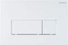 Flush Button for Concealed Frames - Slim Bianco Cst A51P