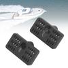 2PCS Water Inlet Covers 63D 45214 00 63D 45215 00 Plastic Iron Marine Outboard Water Inlet Cover for 2 Stroke 40HP Outboard Engine