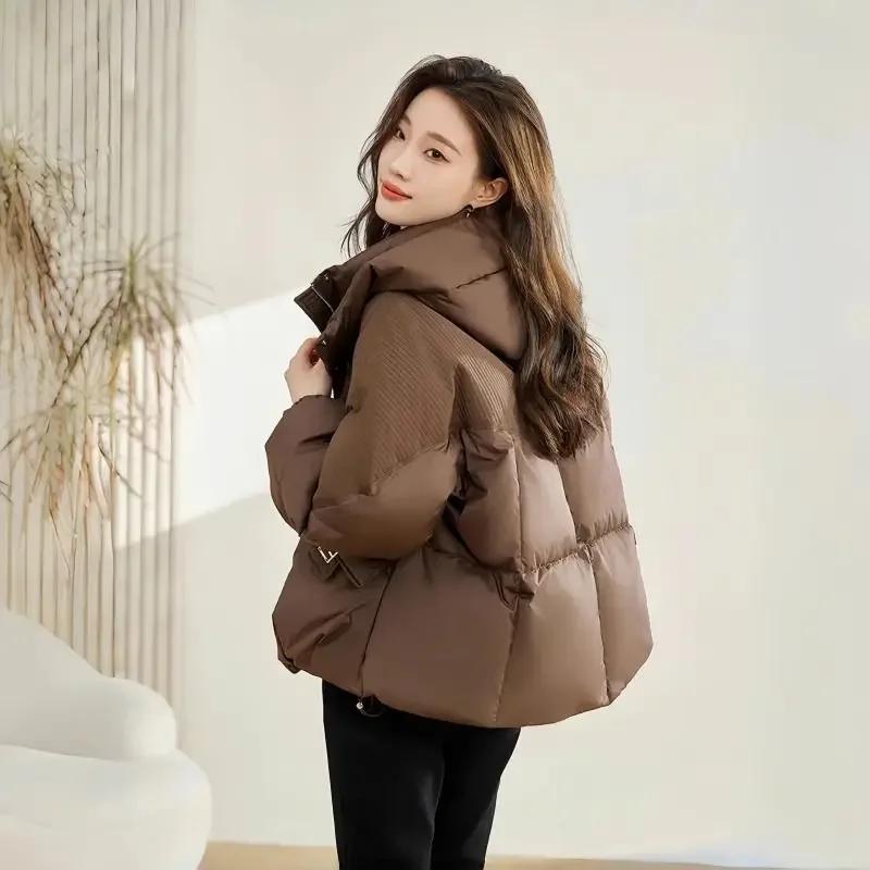 Jacket Warm Winter On Sale Women's Down Coat Zip-up Elegant Demi-season Offers Discount Cheap Hot High Quality Lady Parka Modern