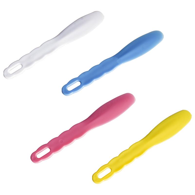 Colored Dental Spatula for Mixing and Impressions