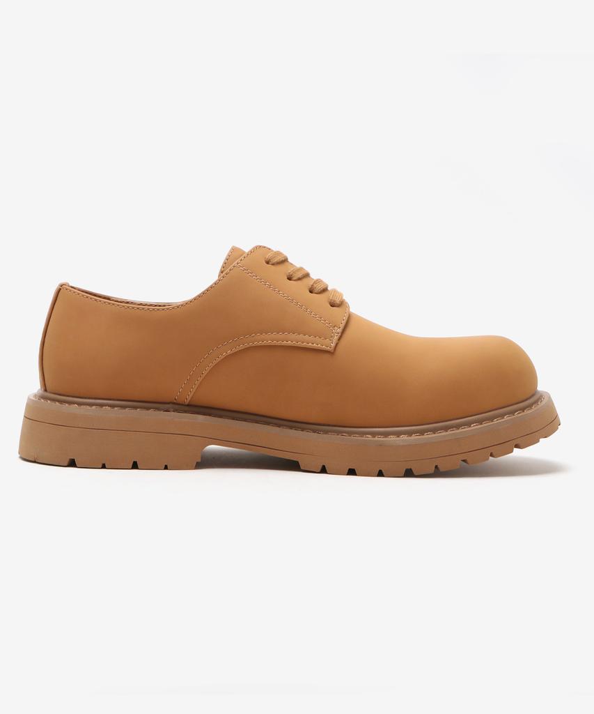 Pascorozen Jc1309 Morocco 4-Hole Derby Shoes Camel