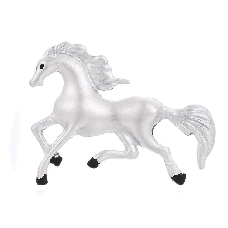 SKEDS Luxury Crystal Animal Rabbit Dog Brooches For Women Men Enamel Fashion Accessories Women's Men's Buckle Badges Brooch Pin