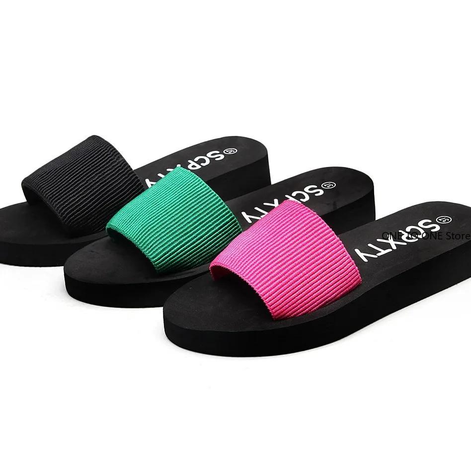 Fashion Women's Slippers Summer Printting Cute Bear Indoor Bathroom Anti-slip Soft Sole Couple Lightness Comfortable Men Leisure Shoes