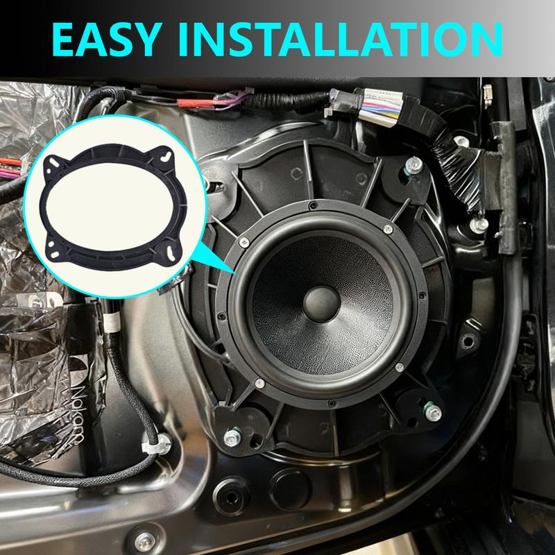 6" X 9" Speaker Adapter Spacers for Toyota 4Runner Avalon Camry FJ Cruiser Highlander Prius Tacoma Lexus CT GC LS Adaptor Frame