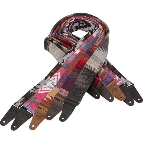 Fender Zion Strap, Purple Aztec, 2" - Made in America for Fender Instruments