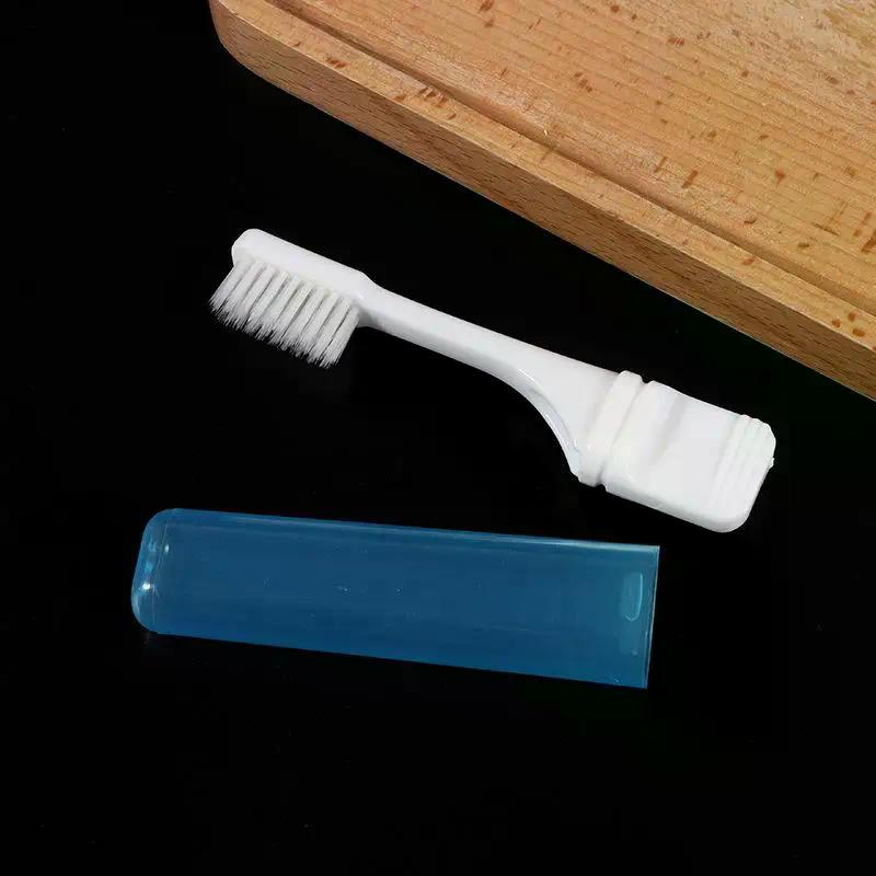 Folding Toothbrush And Comb Travel Kit Hygiene Oral Portable Disposable Camping Tooth Brush