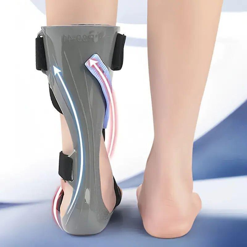 

Регулируемый бандаж для голеностопа для отвисающей стопы Удобный эластичный бинт для реабилитации после спортивных травм и ежедневного использования