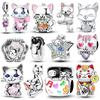 Charm Bead Charms Originale Cute Cartoon Cat Charm Bead Charms Fits Bracelets Necklaces Ideal For Women Luxury Do It Yourself Jewellery Making Party F