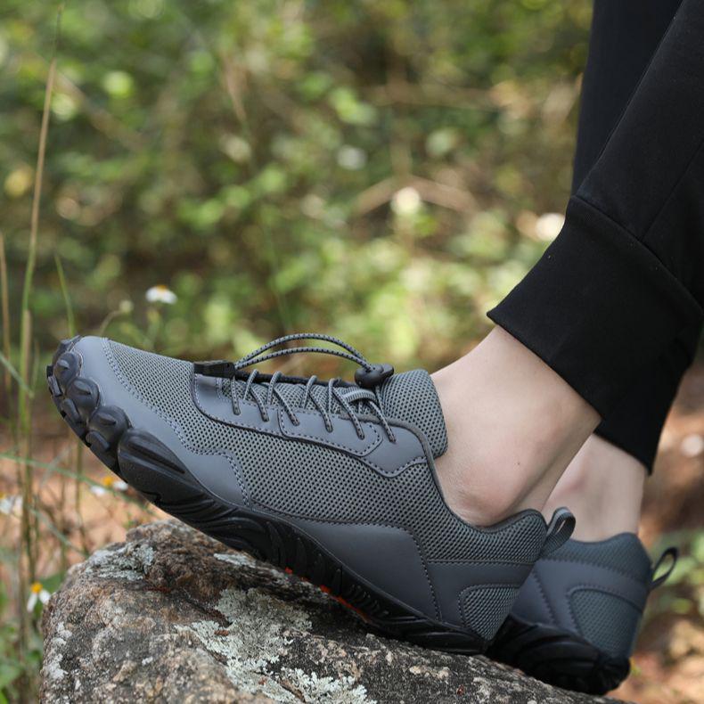 Wide Foot Non-Slip Outdoor Hiking Shoes for Men & Women - Windproof, Coldproof, Casual, and Military Training Ready.