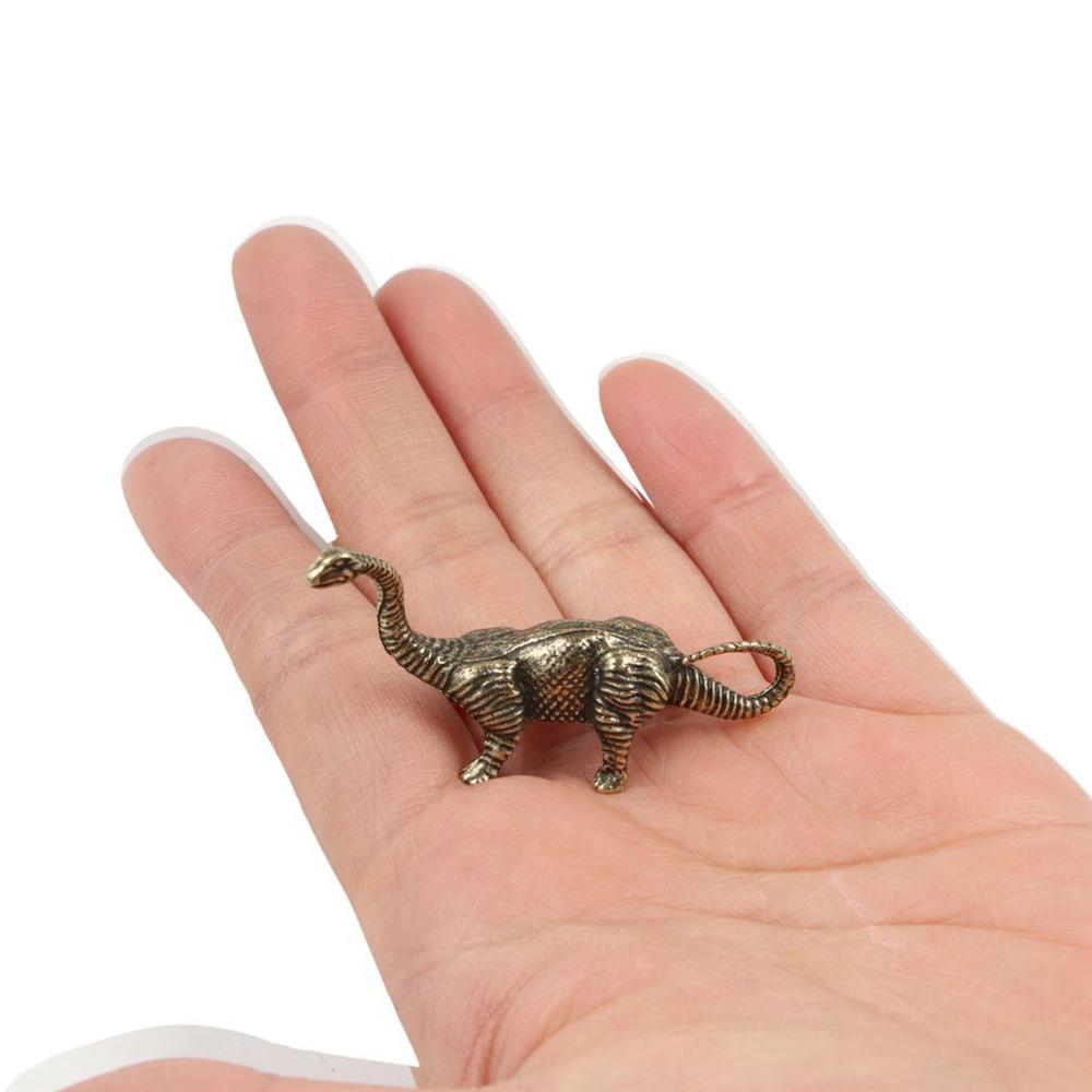 Vintage Dinosaur Statue Zinc Zinc Alloy Children Dinosaur Toy Creative Dinosaur Miniatures  Collections