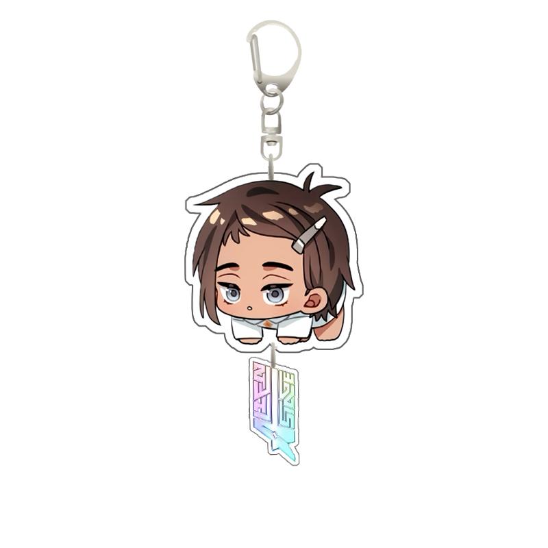 Alien Stage Luka Ivan Till Mizi Hyuna Keychain Anime Backpack Creative Gift Anime Character Acrylic Keychain for Alien Stage