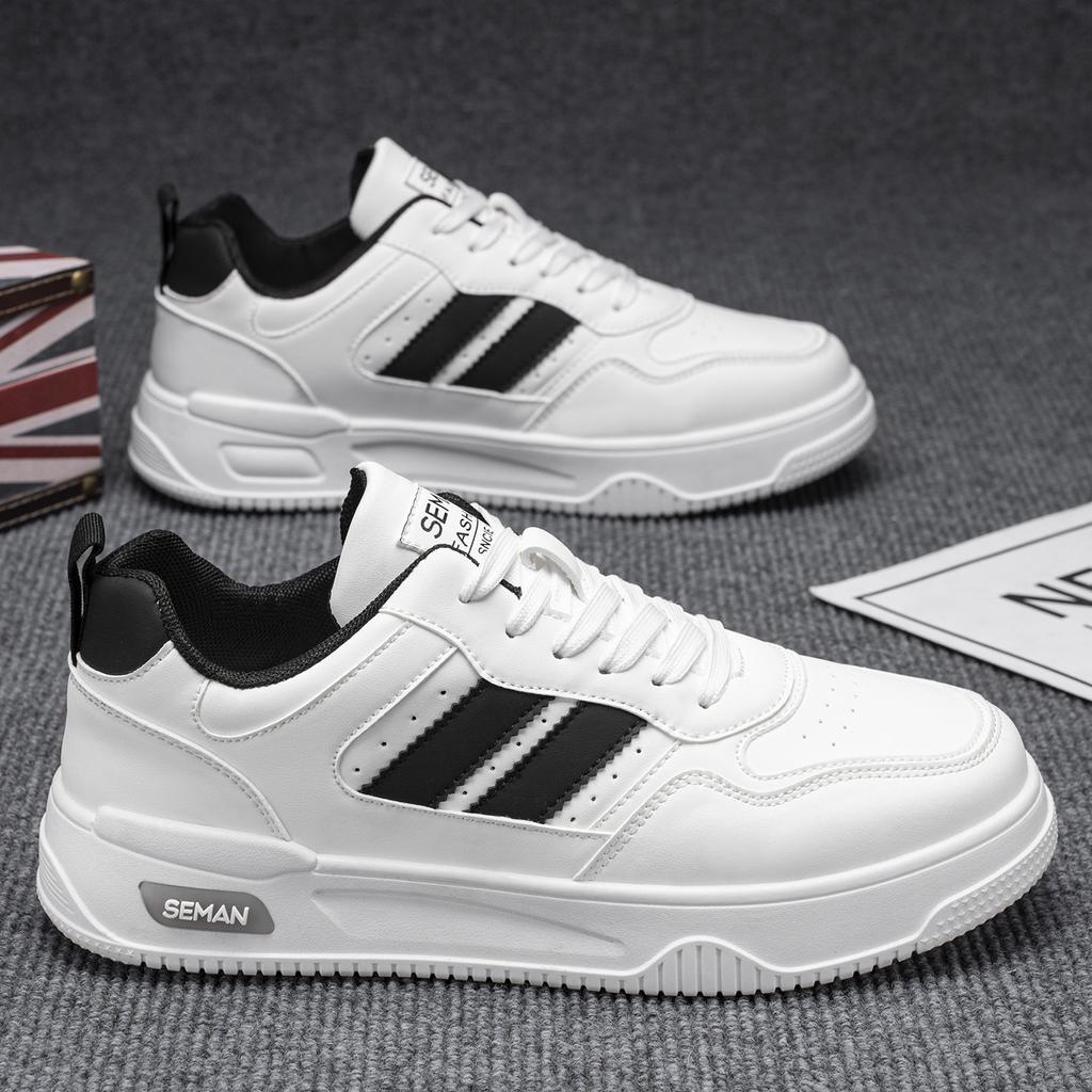 Men's shoes summer new breathable versatile white casual board shoes student platform sports shoes casual little white shoes men