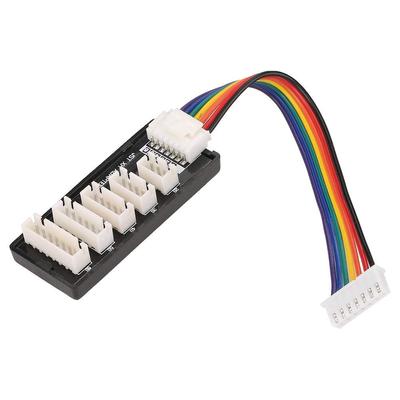 2S–6S LiPo Battery Expansion Board | Parallel Charging and Balancing Module | JST-XH Connector | For RC Helicopters, Hobby Batteries, Plastic